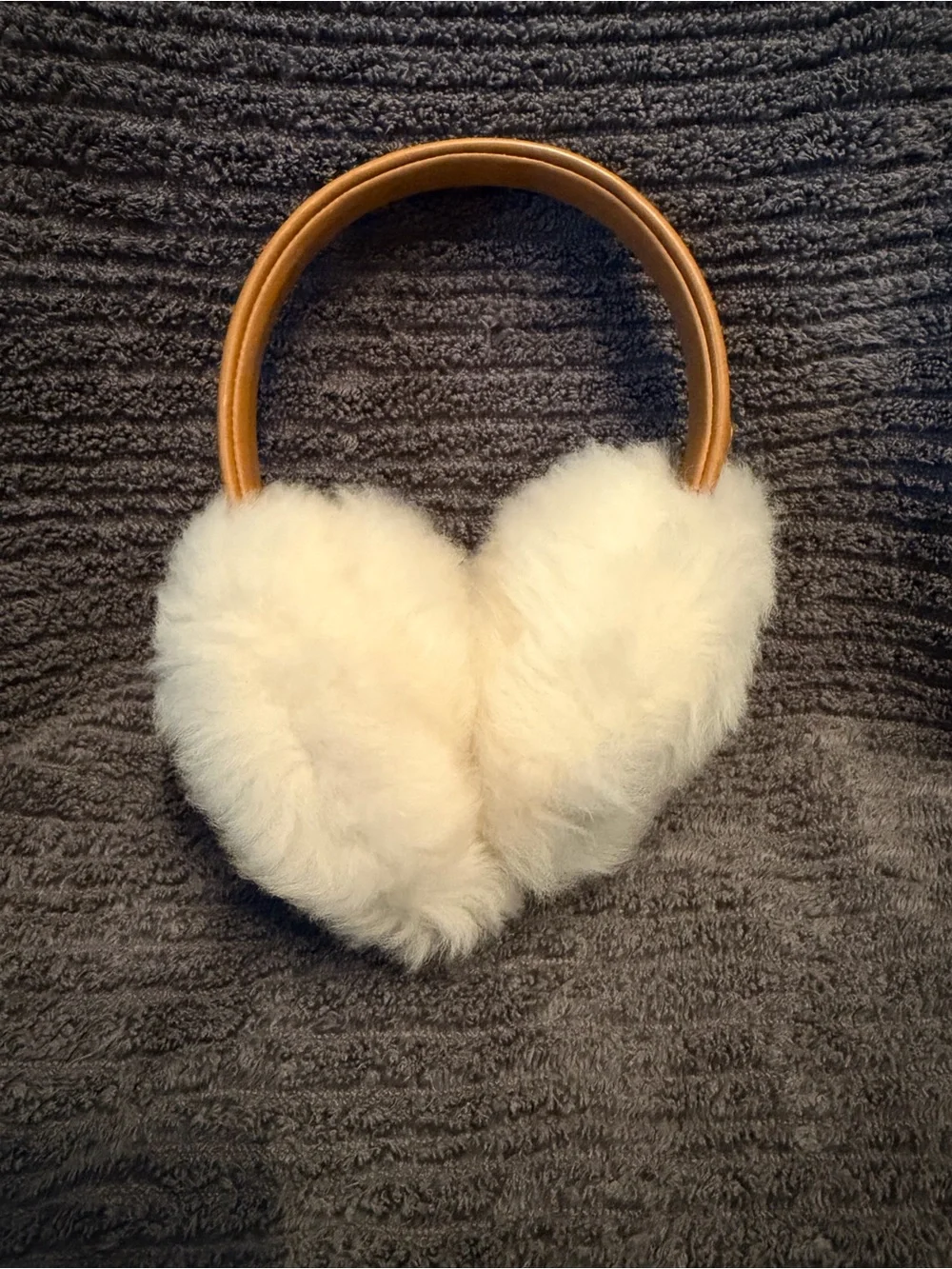 Coach Shearling Earmuffs